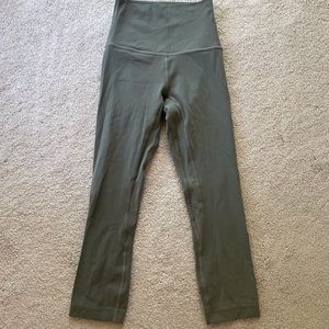 Lululemon Align high rise cropped leggings Size 0